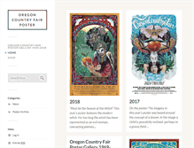 Tablet Screenshot of oregoncountryfairposter.com